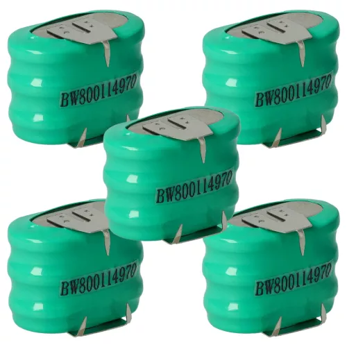 VHBW Battery 3/V150H 3 Pin - 150 mAh 3.6 V NiMH