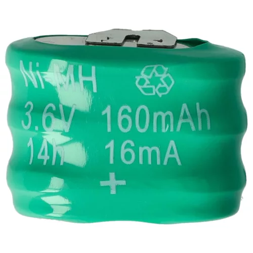 VHBW Battery 3/V150H 3 Pin - 150 mAh 3.6 V NiMH