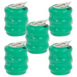 VHBW Battery 3/V80H 2 Pin - 80 mAh 3.6 V NiMH