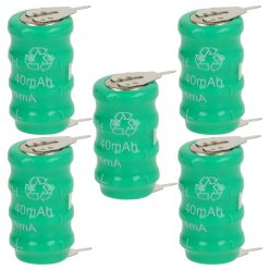 VHBW Gombelem Akku V40H - 40 mAh 4,8 V NiMH