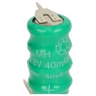 VHBW Battery V40H - 40 mAh 4.8 V NiMH