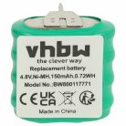 VHBW Battery 4/V150H - 150 mAh 4.8 V NiMH