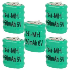VHBW Battery 5/V150H - 150 mAh 6 V NiMH