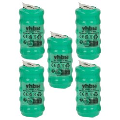 VHBW Gombelem Akkumulátor V80H - 80 mAh 6 V NiMH