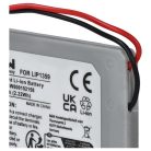 VHBW Gamer Joypad Akku Lip1359, Lip1859, Lip1472 - 600 mAh 3,7 V Li-Ion