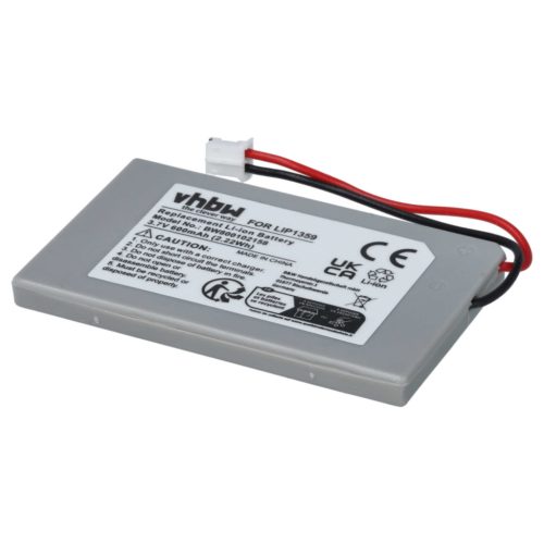 VHBW Gamer Joypad Akku Lip1359, Lip1859, Lip1472 - 600 mAh 3,7 V Li-Ion