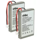 VHBW Gamer Joypad Akku KCR1410, LIP1522 - 1000 mAh 3,7 V Li-Ion