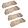 VHBW Vacuum Cleaner Bag Thomas 450, 787114, 787179 - Paper