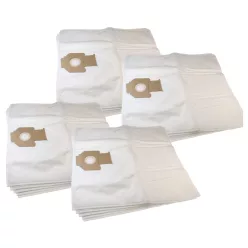   VHBW Vacuum Cleaner Dust Bag Nilfisk 302004004 replacement - microfiber