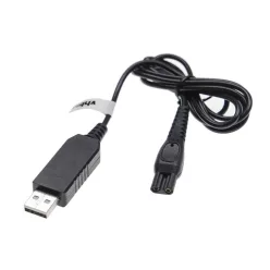   VHBW Philips 3000 Hair Clipper/Shaver USB Charging Cable - 100 cm