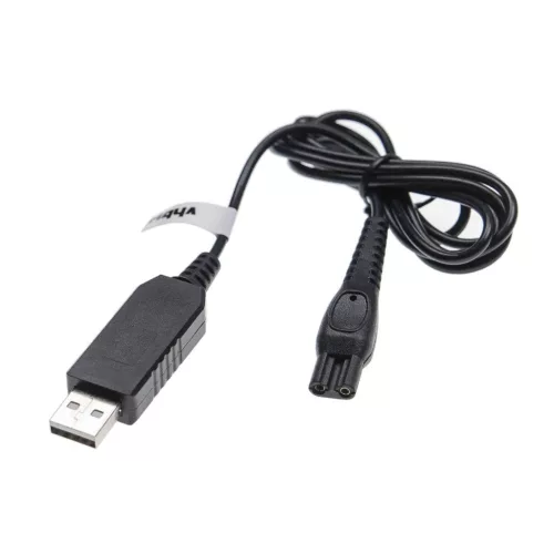 VHBW Philips 3000 Hair Clipper/Shaver USB Charging Cable - 100 cm