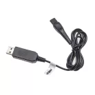 VHBW Philips 3000 Hair Clipper/Shaver USB Charging Cable - 100 cm
