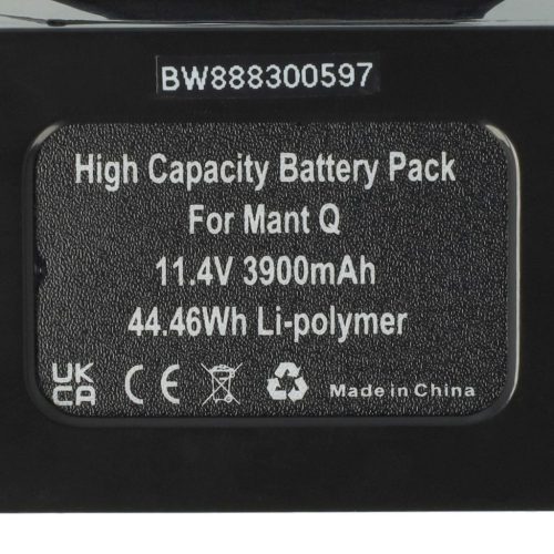 VHBW Drón akkumulátor Yuneec YUNMGB3S2800, YUNMQB3S2800-hoz – 2800 mAh 11,4 V Li-polimer