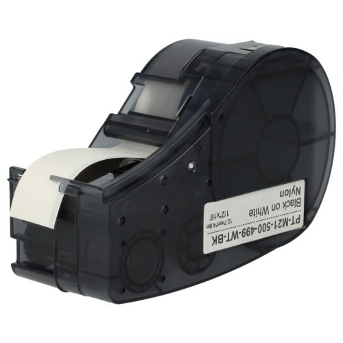 Brady BM21-500-499 Címkeszalag - 12,7 mm, Fekete-Fehér, Nylon