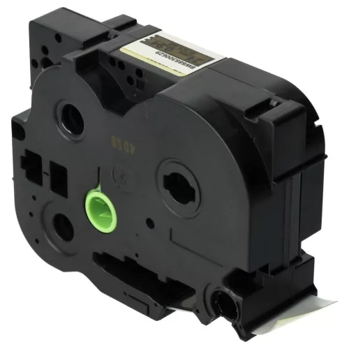 VHBW Brother TZE-MQ851 Label Tape - 24 mm, Black-Matt Gold