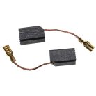 VHBW Black & Decker KS810 Carbon Brush, 15 x 8 x 6.3 mm, 2 pieces