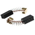 VHBW 2x AEG BBS 100 Carbon Brush + Spring, 18 x 9.5 x 6.5 mm