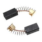 VHBW 2x AEG BBS 100 Carbon Brush + Spring, 18 x 9.5 x 6.5 mm