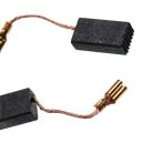 VHBW 2x AEG Carbon Brush 305420, 305421, 318213, 318214, 15 x 8 x 5 mm