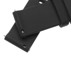   VHBW Garmin Vivoactive csuklópánt - 12,1 + 9,2 cm, 22 mm, szilikon, fekete