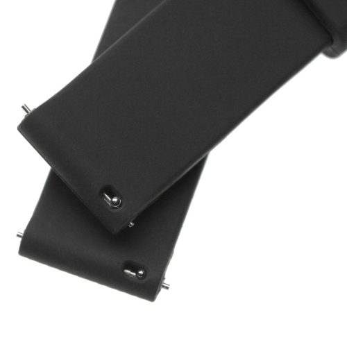 VHBW Garmin Vivomove csuklópánt - 12,1 + 9,2 cm, 20 mm, szilikon, fekete