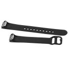 VHBW Samsung Galaxy Fit strap - 11.5 + 8.9 cm, 17 mm, silicone, black