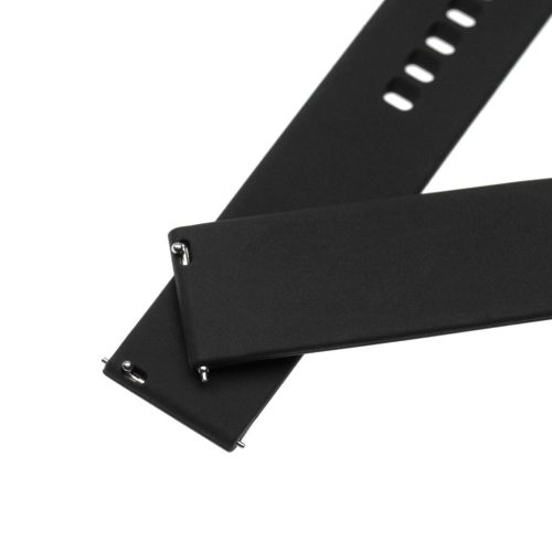 VHBW Samsung Galaxy Watch csuklópánt - 13 + 8,8 cm, 20 mm, szilikon, fekete