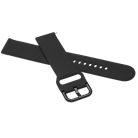 VHBW Samsung Galaxy Watch csuklópánt - 13 + 8,8 cm, 20 mm, szilikon, fekete