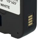 VHBW Dymo 1868751 Helyettesítő Címkeszalag - 12mm Fekete-Fehér, Univerzális Vinil