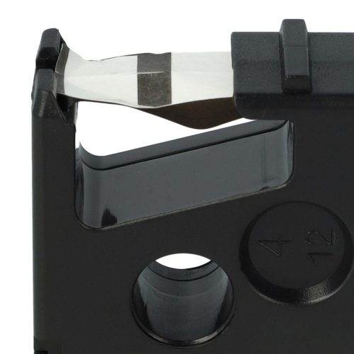 VHBW Dymo 1868751 Helyettesítő Címkeszalag - 12mm Fekete-Fehér, Univerzális Vinil