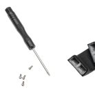 VHBW Garmin Forerunner csuklópánt - 13,5 + 9,4 cm, 23 mm, szilikon, fekete