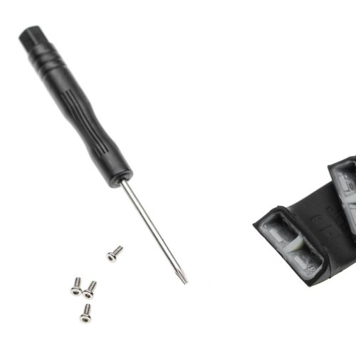 VHBW Garmin Forerunner csuklópánt - 13,5 + 9,4 cm, 23 mm, szilikon, fekete