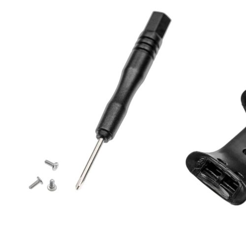 VHBW Garmin Forerunner Csuklópánt - 11,6 + 9,1 cm, 25 mm, Szilikon, Fekete