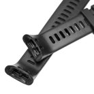 VHBW Garmin Forerunner Csuklópánt - 11,6 + 9,1 cm, 25 mm, Szilikon, Fekete