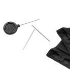 VHBW Polar Okosóra Csuklópánt - 14,5 + 8,9 cm, Szilikon, Fekete