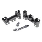 VHBW Dyson SV10 Halterung 2x - Zwillingspaket mit Bürste