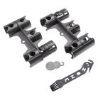 VHBW Dyson SV10 Halterung 2x - Zwillingspaket mit Bürste