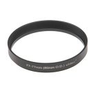 VHBW 77mm to 77mm Step-Up Ring Adapter, 80mm External Matte Box, Filter Adapter