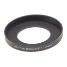 VHBW 49 mm-ről 77 mm-re Step-Up Gyűrűs Adapter, 80 mm Külső Matt Doboz - Szűrőadapter