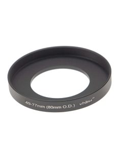   49 mm-ről 77 mm-re Step-Up Gyűrűs Adapter, 80 mm Külső Matt Doboz - Szűrőadapter