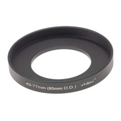   49 mm-ről 77 mm-re Step-Up Gyűrűs Adapter, 80 mm Külső Matt Doboz - Szűrőadapter