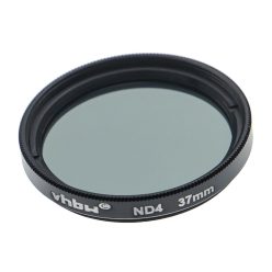 VHBW ND 4 Universal ND Filter 37 mm Thread - Gray