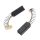 VHBW Szénkefe (2 darab) 16 x 6,3 x 6,3 mm Bosch 1122, 1158,7