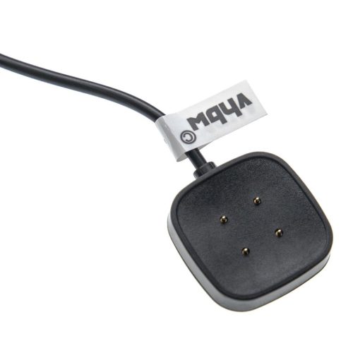 VHBW Fitbit Sense, Versa 3 Fitness Tracker Töltőkábel - Kábel, Mágneses, 30 cm, fekete