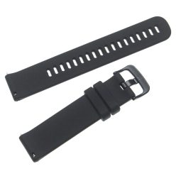   Garmin Venu Csuklópánt - 12,1 + 9,2 cm, 20 mm, Szilikon, Fekete