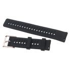 VHBW Polar Smartwatch Csuklópánt - 12,8 + 9,1 cm, 20 mm, Szilikon, Fekete, Rosa-Metál