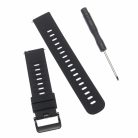 VHBW Amazfit Smartwatch Wristband - 12 + 8.5 cm, 20 mm, Silicone, Black