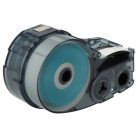 VHBW Brady M21-375-7425 Címkeszalag, 9,5 mm, Fekete-Fehér, Polipropilén