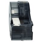 VHBW Brady M21-375-7425 Címkeszalag, 9,5 mm, Fekete-Fehér, Polipropilén