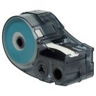 VHBW Brady M21-375-7425 Címkeszalag, 9,5 mm, Fekete-Fehér, Polipropilén